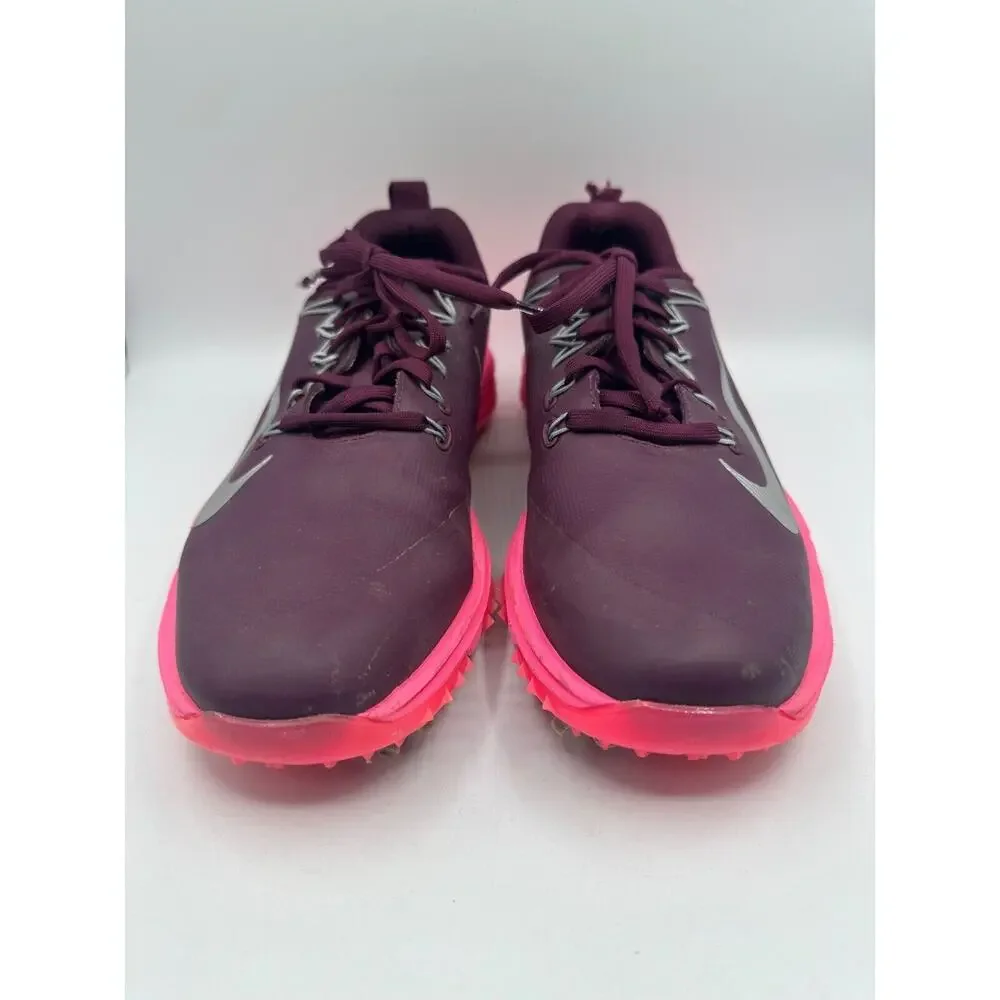 Nike Lunar Command 2 Size 8 Purple Pink Golf Shoes 880120-600